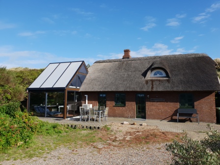 Ferienhaus von der S�dseite aus gesehen