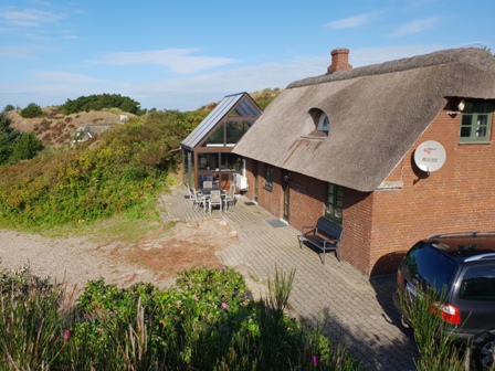 Ferienhaus von der S�dseite aus gesehen