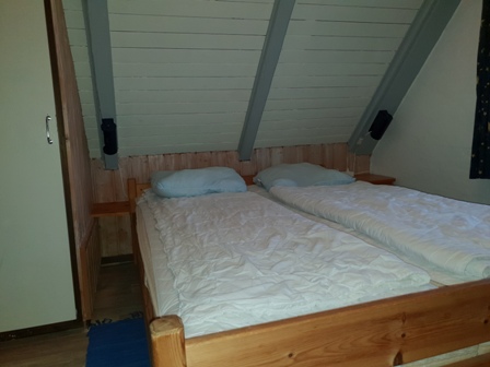 Schlafzimmer oben Doppelbett Gr�sse 140x200