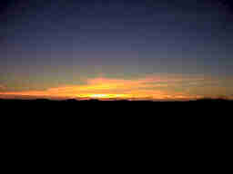 Sonnenuntergang �ber Henne Strand / Daenemark